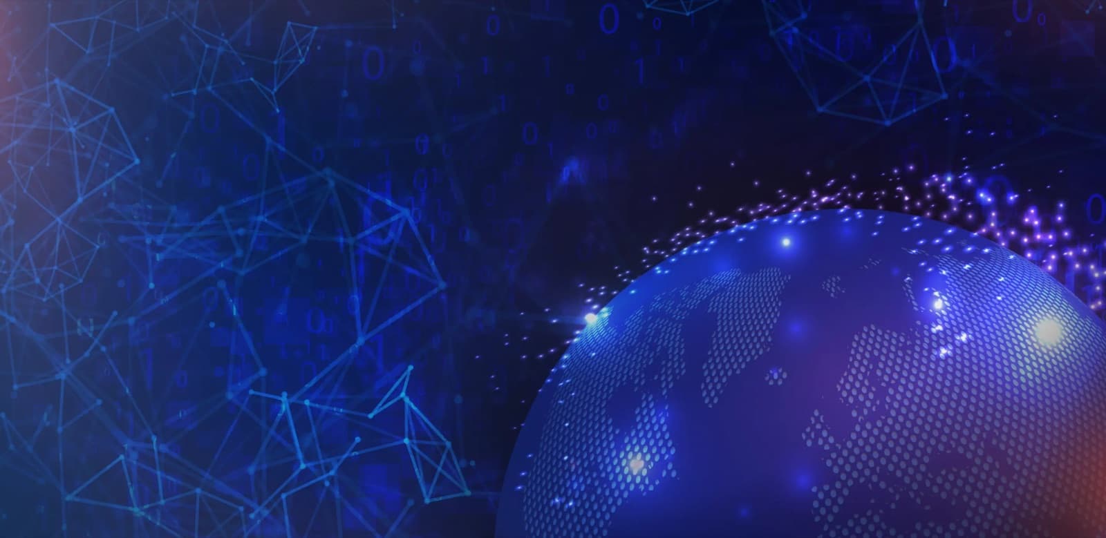 Global network connecting regions