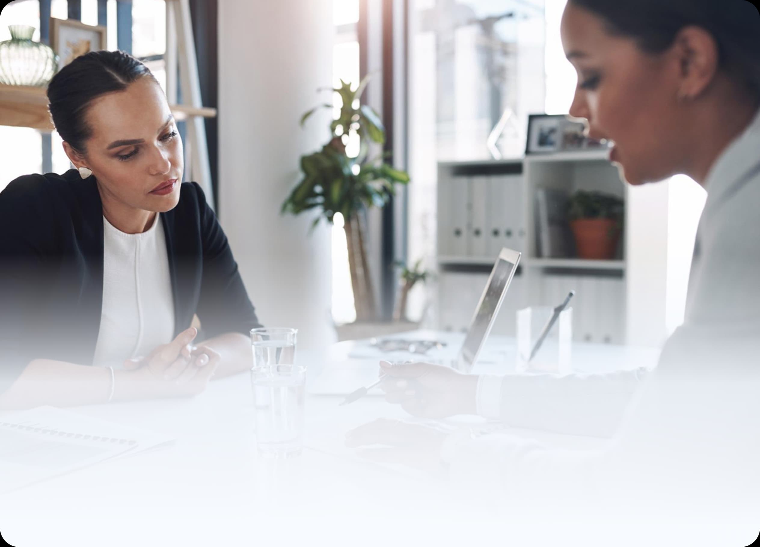 NathanHR consultants advising a client